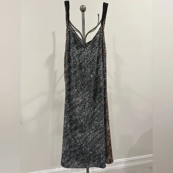 rag & bone Black Multi Floral Print Colette Slip Dress - Picture 4 of 12
